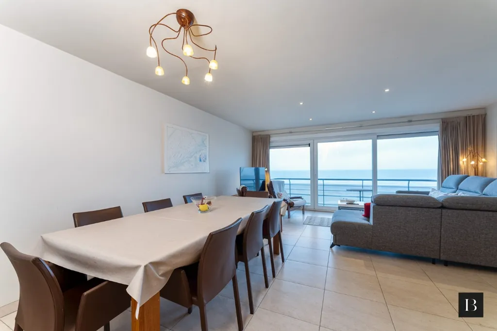 Salle à manger - Appartement avec Vue Mer sur la Jetée à Blankenberge