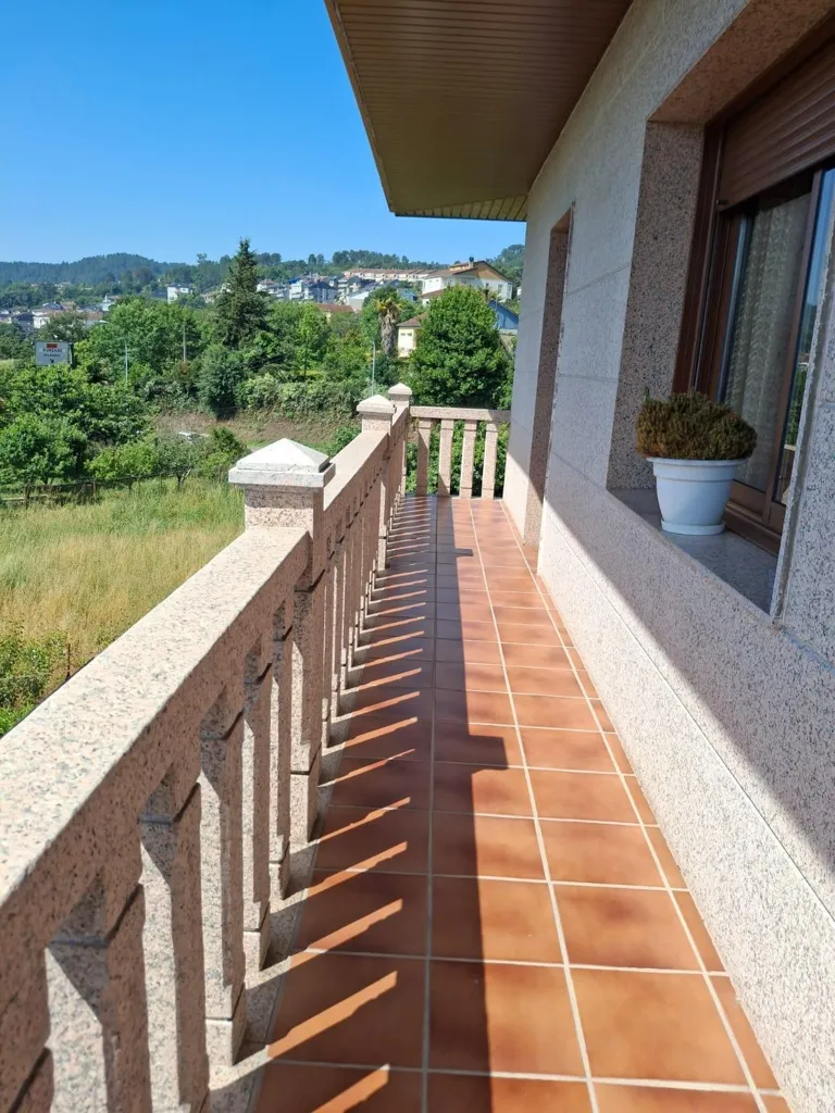 Balcon - Chalet with Garden in Cabeza de Vaca, Ourense