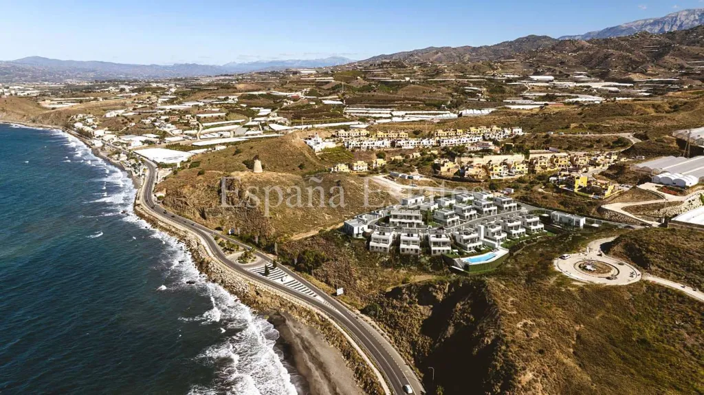 Õhuvaade - Semi-Detached Villa with Sea View in Lagos