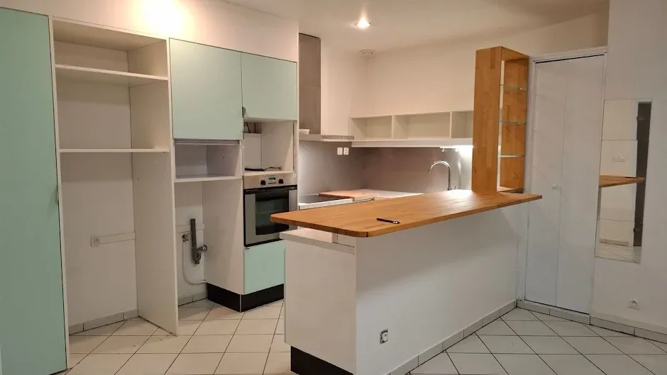 Köök - 2-Bedroom Apartment in Nancy Centre