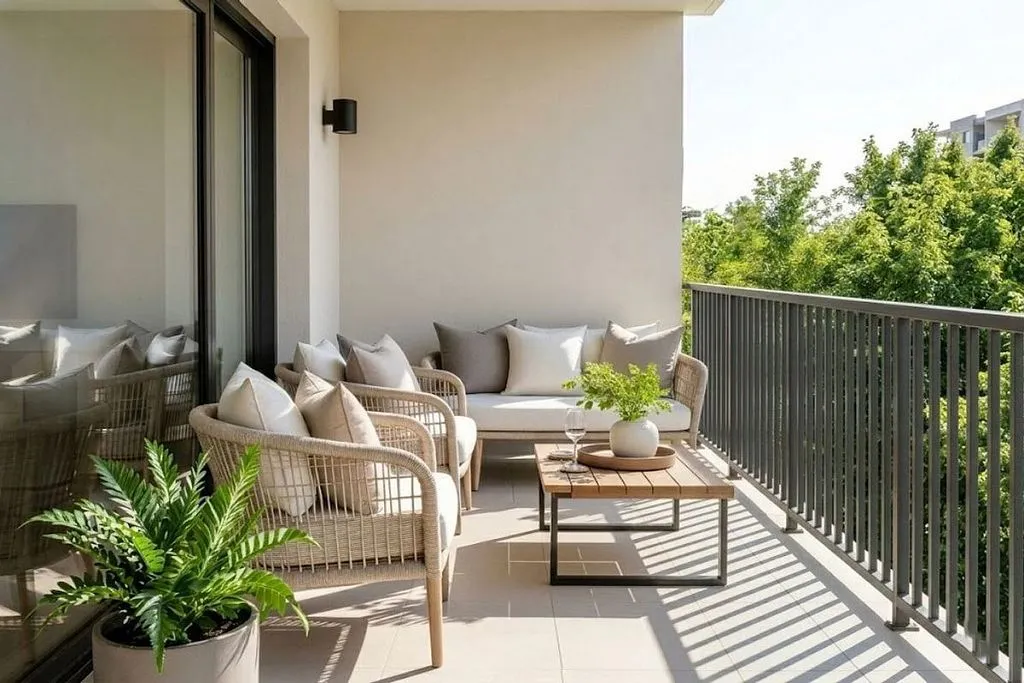 Balcon - New Flat with Pool in La Zubia