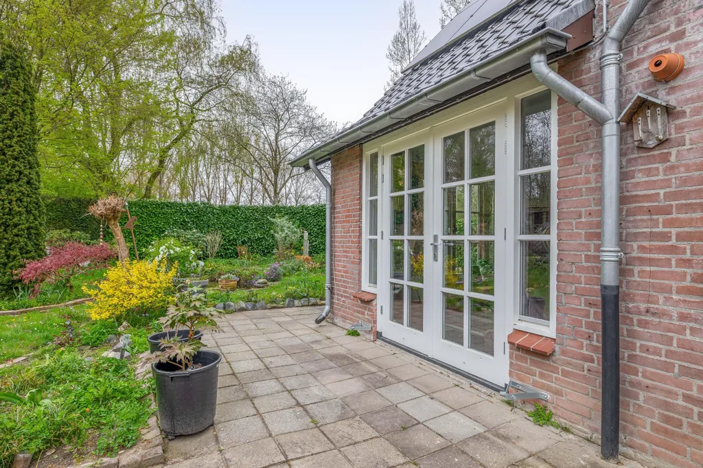 Garden - Country House with Forest View in Deurne