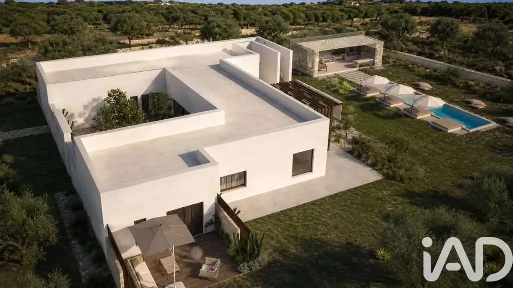 Õhuvaade - Trulli with Approved Villa Project in Carovigno