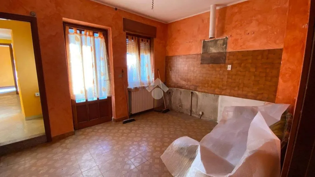 Séjour - Apartment with Terrace in Central Brossasco