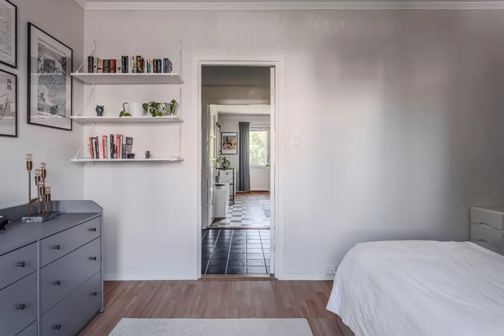 Camere da letto - Charming Through-Flat with South-West Balcony in Luthagen
