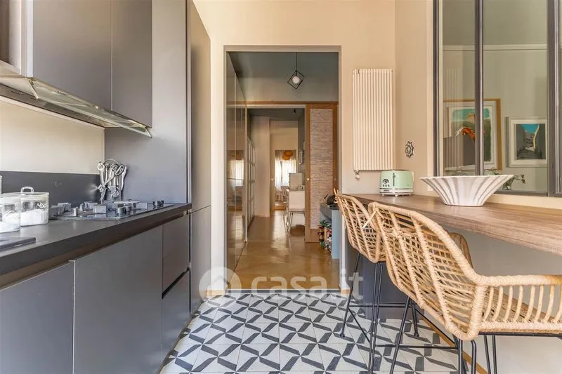 Cuisine - Modernised Apartment with Balcony in Bari