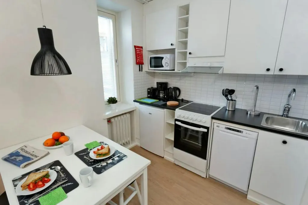 Köök - Furnished Studio in Kruununhaka, Helsinki