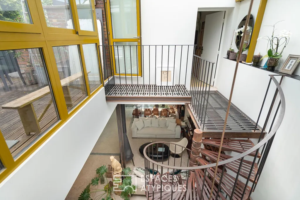Toad - Loft with Indoor Pool in Charentonneau