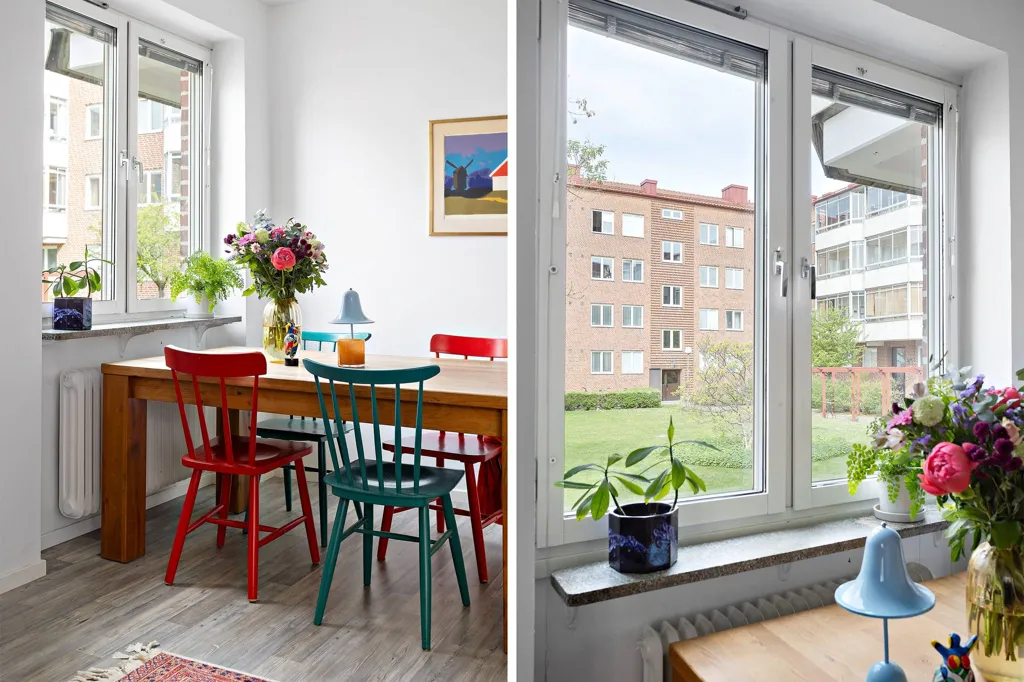 Sala da pranzo - Penthouse Flat with Two-Aspect Windows in Malmö
