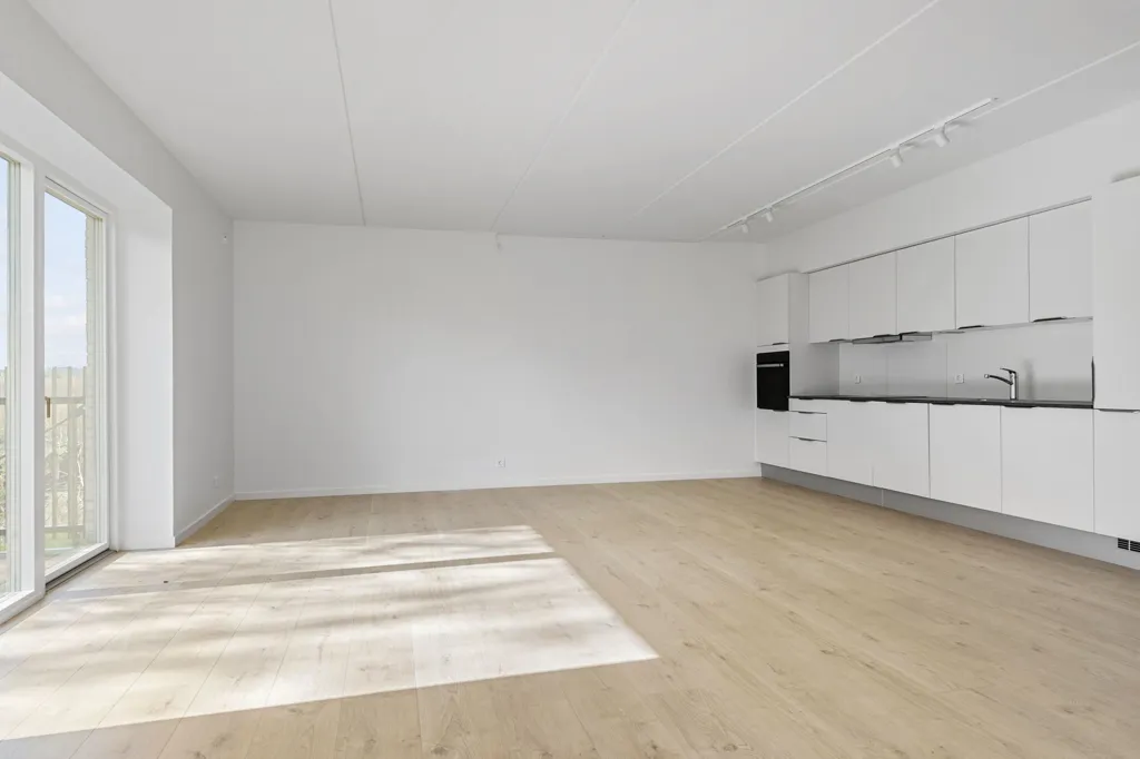 Cucina - Bright Apartment with Balcony in Silkeborg