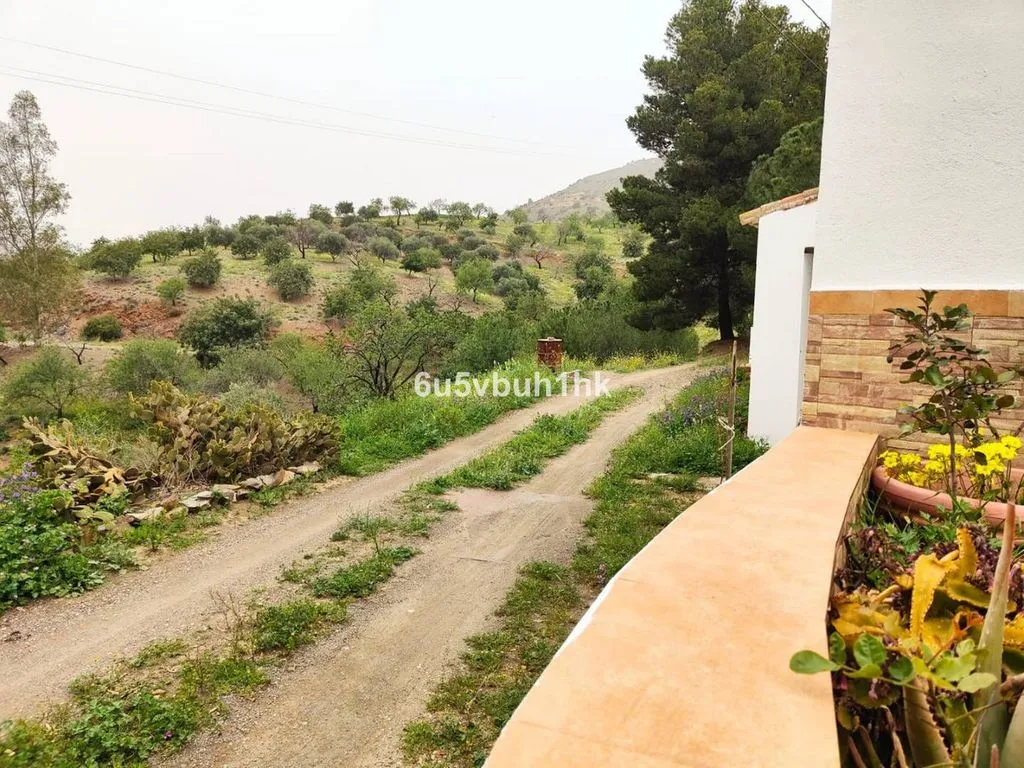 Terrass - Rustic House with Panoramic Views in Málaga