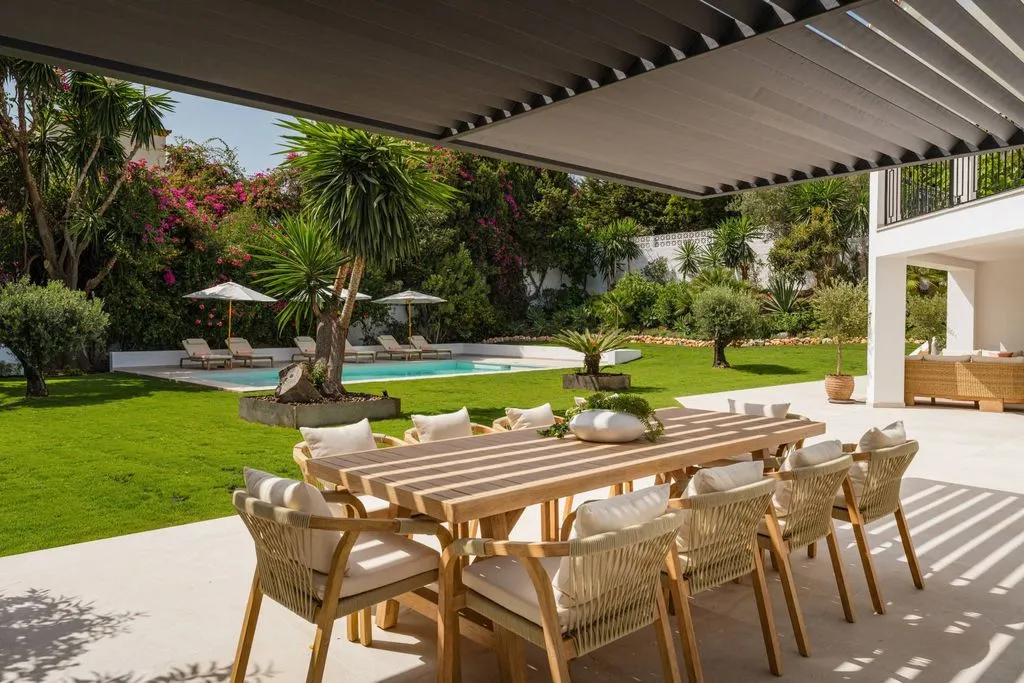 Terrasse - Contemporary Villa with Sea Views in Marbella