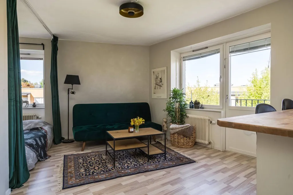 Séjour - Rare Penthouse with French Balcony in Vidablick