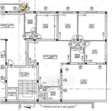 Plaan - Apartment with Courtyard in Iglesias