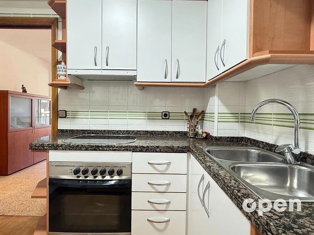 Köök - Apartment with Balcony and Terrace in Diagonal Mar