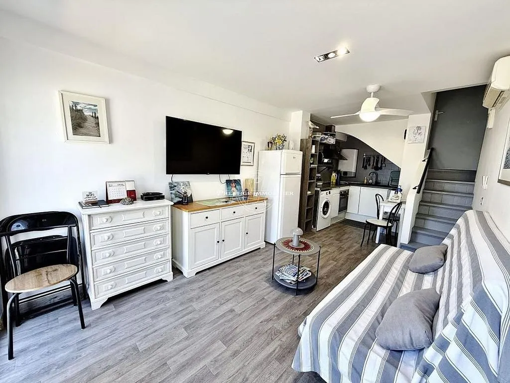 Living Room - Terraced House with Sea View in Roses