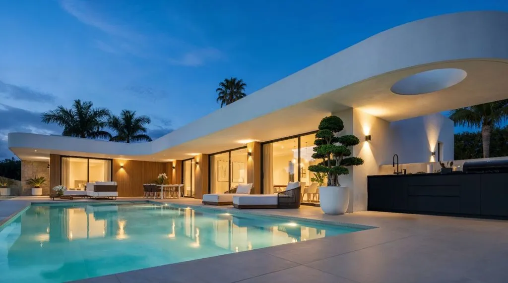 Piscine - Luxury Villa with Sea View in Calpe