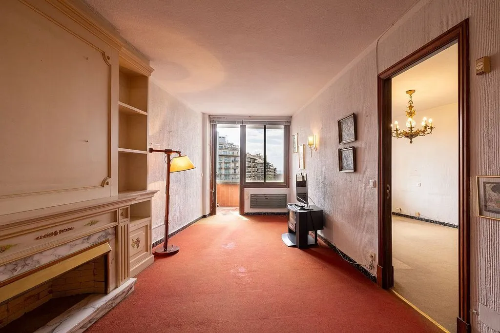 Soggiorno - Apartment with Balcony in Camp d'en Serralta, Palma
