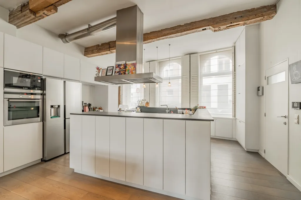 Cuisine - Townhouse avec Piscine à Bruges