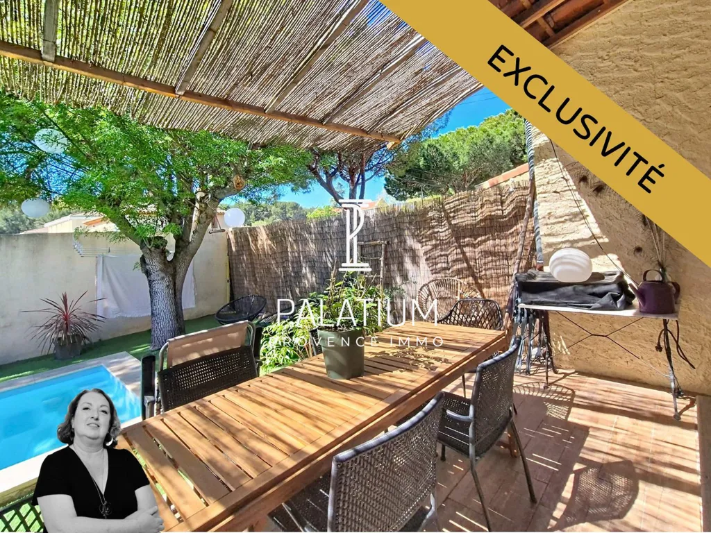 Terrasse - Maison de Plain-Pied avec Piscine à Salon-De-Provence