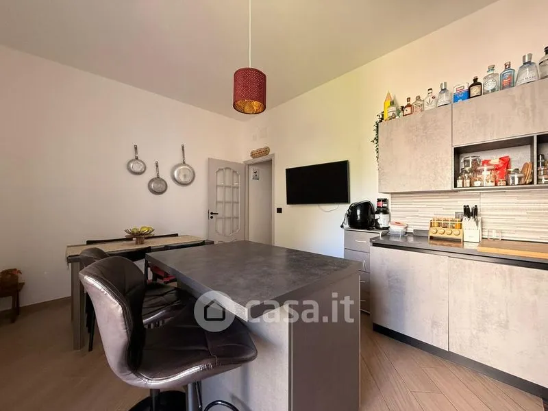 Köök - Rustic Apartment with Sea View in Voltri