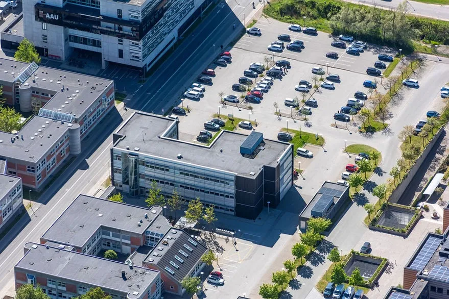 Aerial - Laboratory Facility in Aalborg University Campus