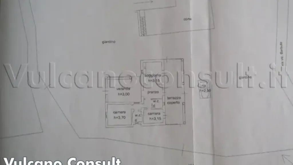 Plan - Rustic Villa with Garden in Lipari
