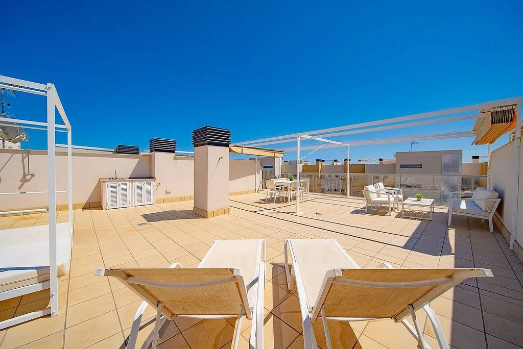 Terrass - Penthouse with Pool in Campos de Golf
