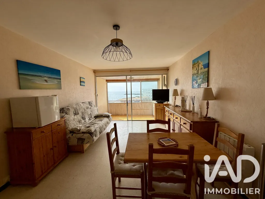 Sala da pranzo - T2 with Sea View and Private Parking in Le Barcarès