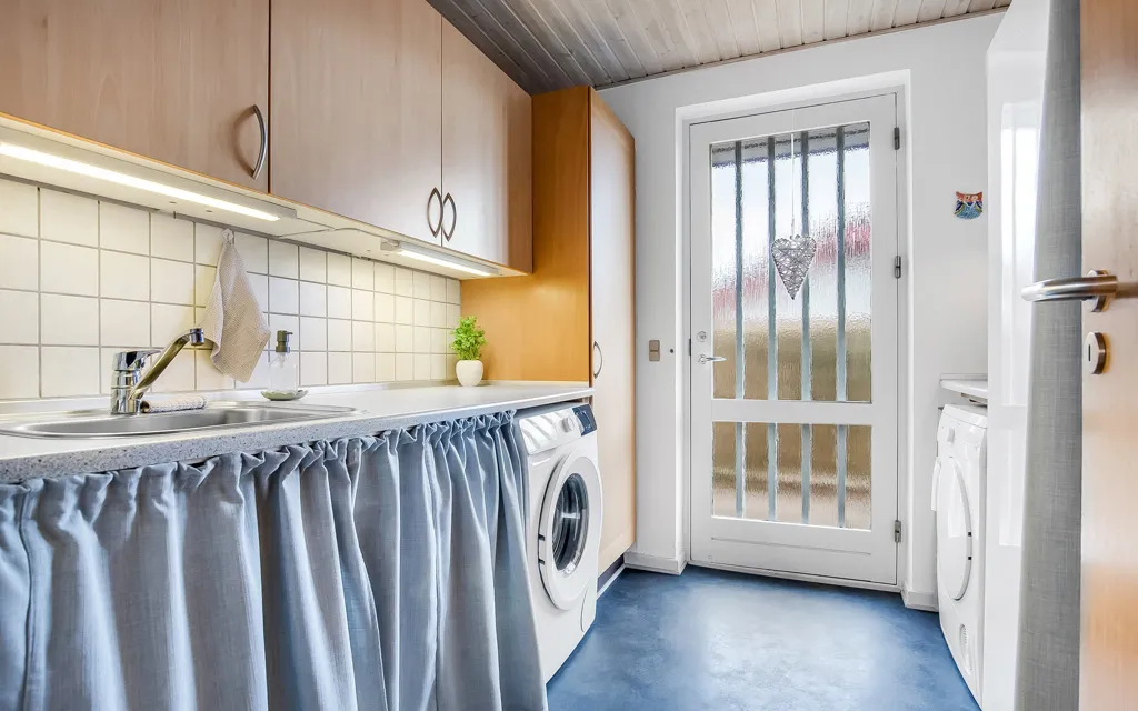 Pesuköök - Single-Storey Villa with Garden in Erritsø