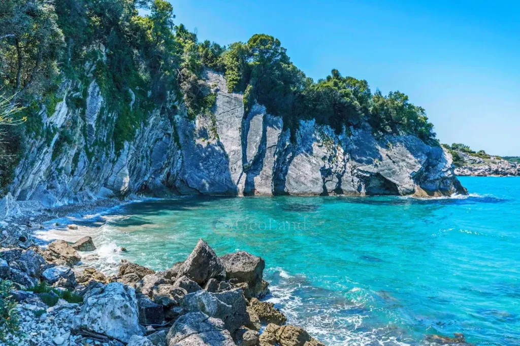 Beachfront Villa with Private Beach in Corfu