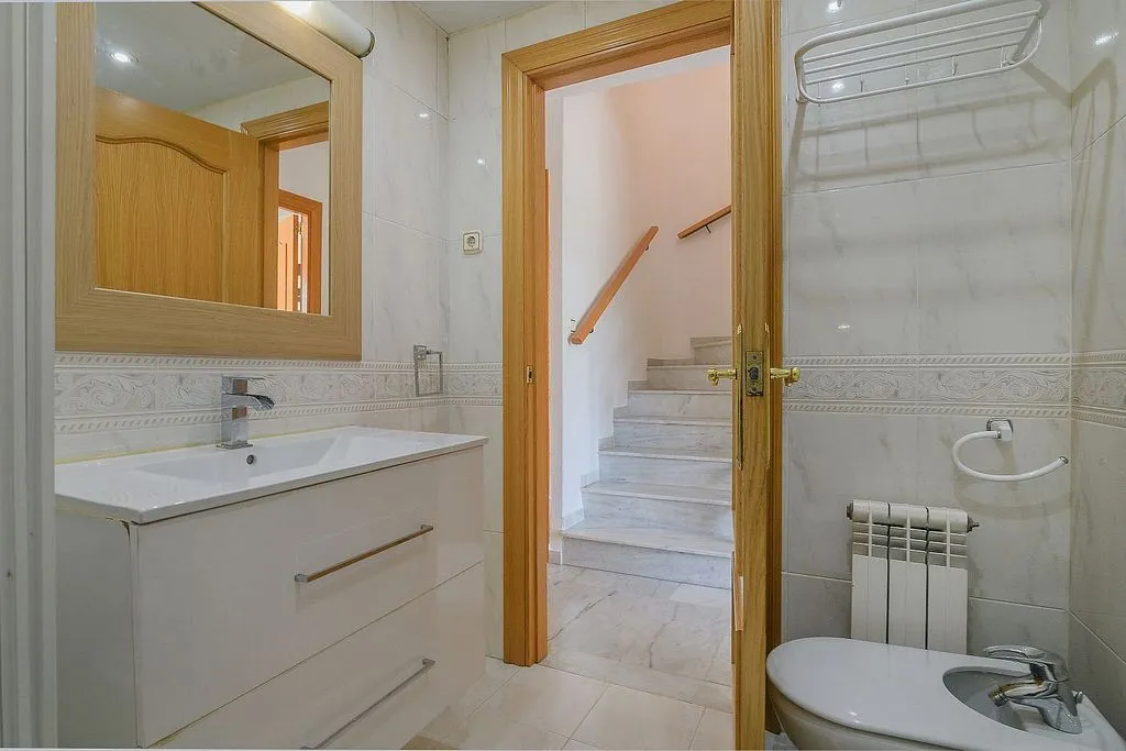 Salles de bain - Chalet with Pool and Terrace in Bellamar