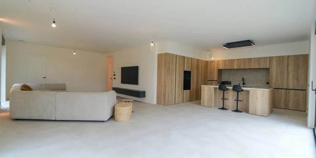 Köök - Modern Flat with Garden in Eisden