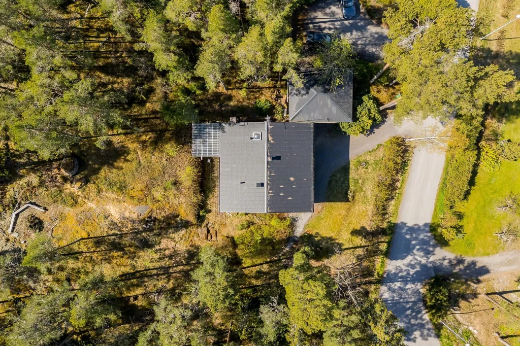 Vue aérienne - Seafront Cottage with Sauna in Naantali