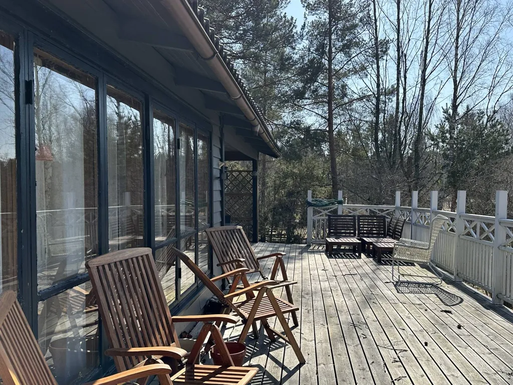 Terrasse - Charming Cottage with Garden in Skälsmara