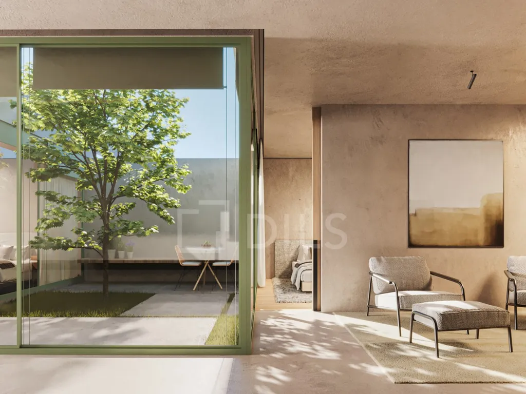 Garden - Luxury Duplex Villa in Porto's Hollywood
