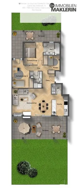 Plaan - Luxury Flat with Pool in Cala Llenya