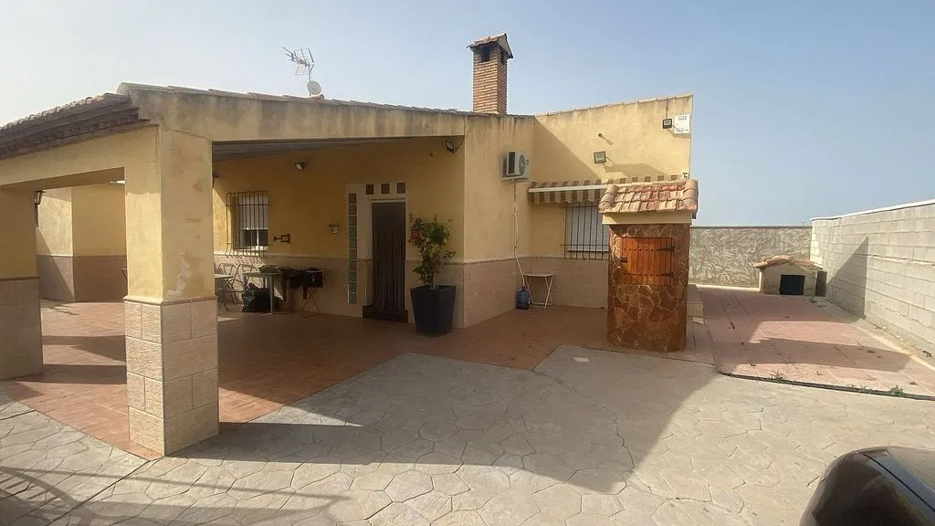 Terrasse - Chalet with Garden in Cañada Hermosa