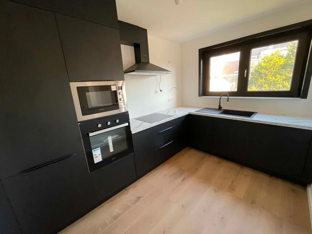 Köök - Duplex Apartment with Sea View in Oostende
