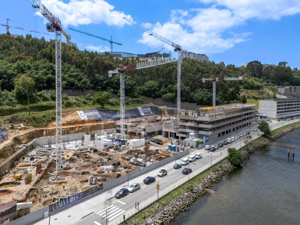 Vue aérienne - 2 Bedroom Flat with River View in Vila Nova de Gaia