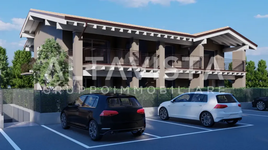 Newly Built Apartment with Garden View in Lonato