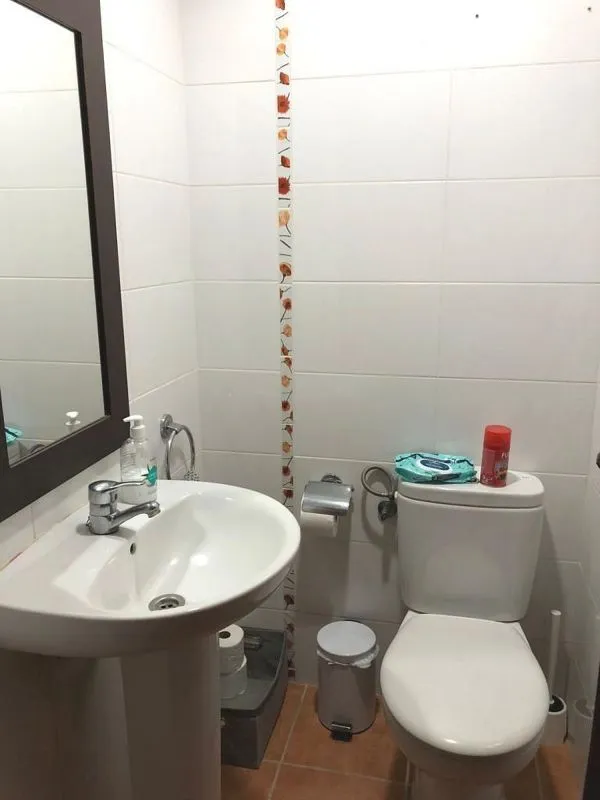 Bathrooms - Furnished Flat with Balcony in Albors