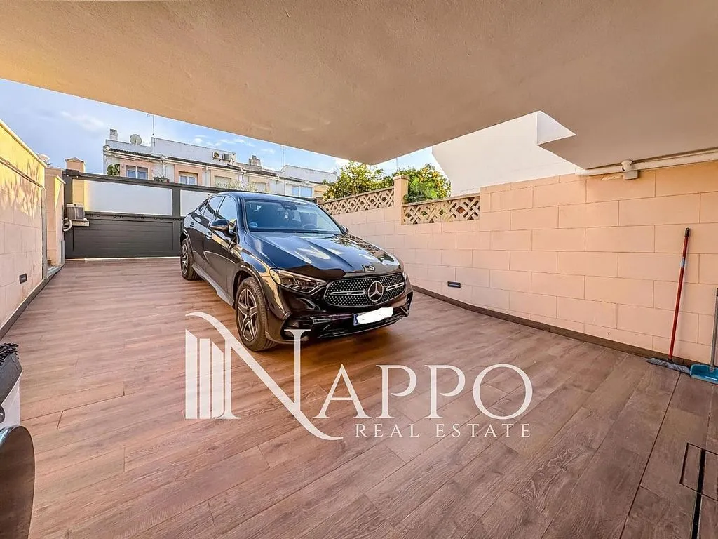 Garage - Four-Bedroom Linked House with Pool in Son Ferrer