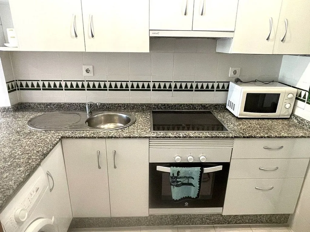 Köök - Ground Floor Apartment with Pool View in Vera