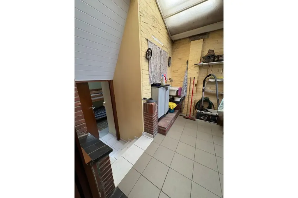 Pesuköök - Apartment with Garage in Renovation