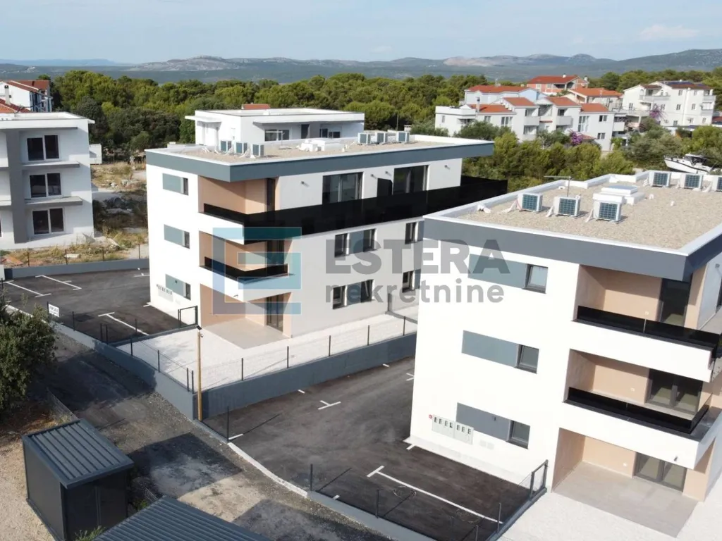 Vista aerea - Apartment with Terrace in Pakoštane