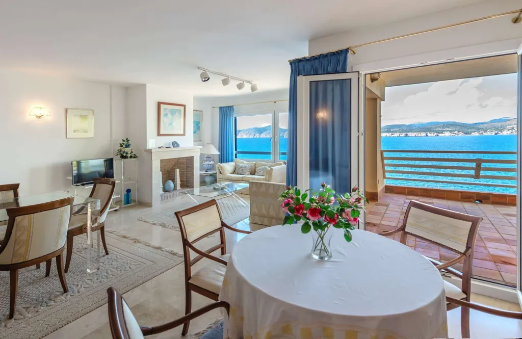 Salle à manger - Penthouse with Sea View in Santa Ponça