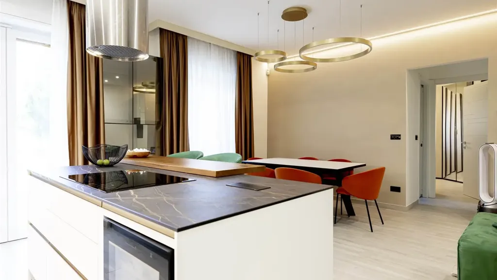 Cuisine - Modernised Triplex with Private Garden in Andora