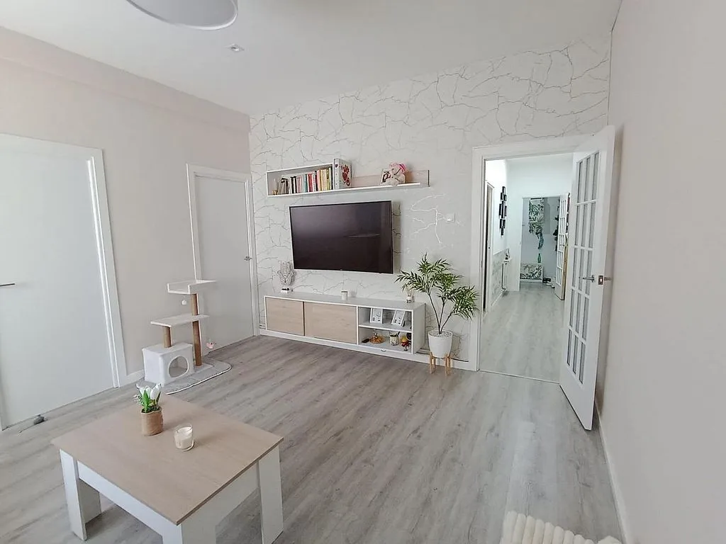 Living Room - Apartment with Air Conditioning in Canovelles