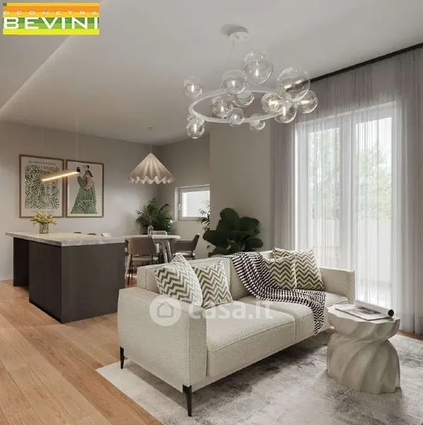 Séjour - Modern Trilocale with Terrace in Castelnuovo Rangone